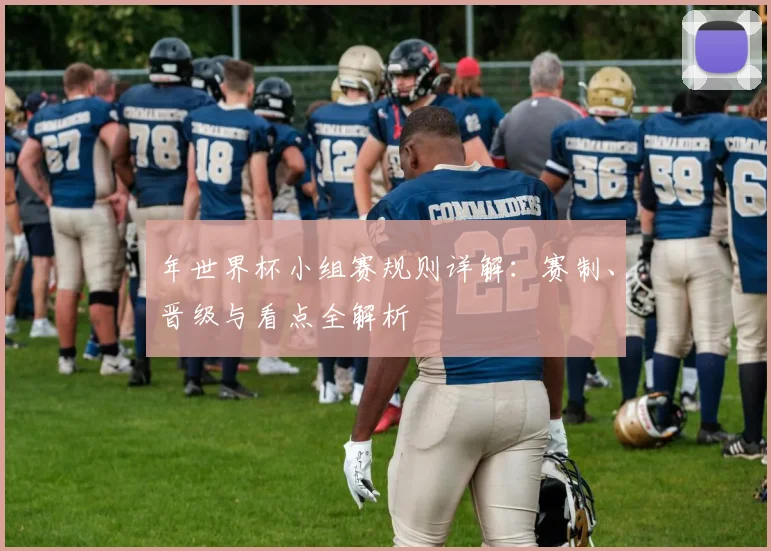 年世界杯小组赛规则详解:赛制、晋级与看点全解析